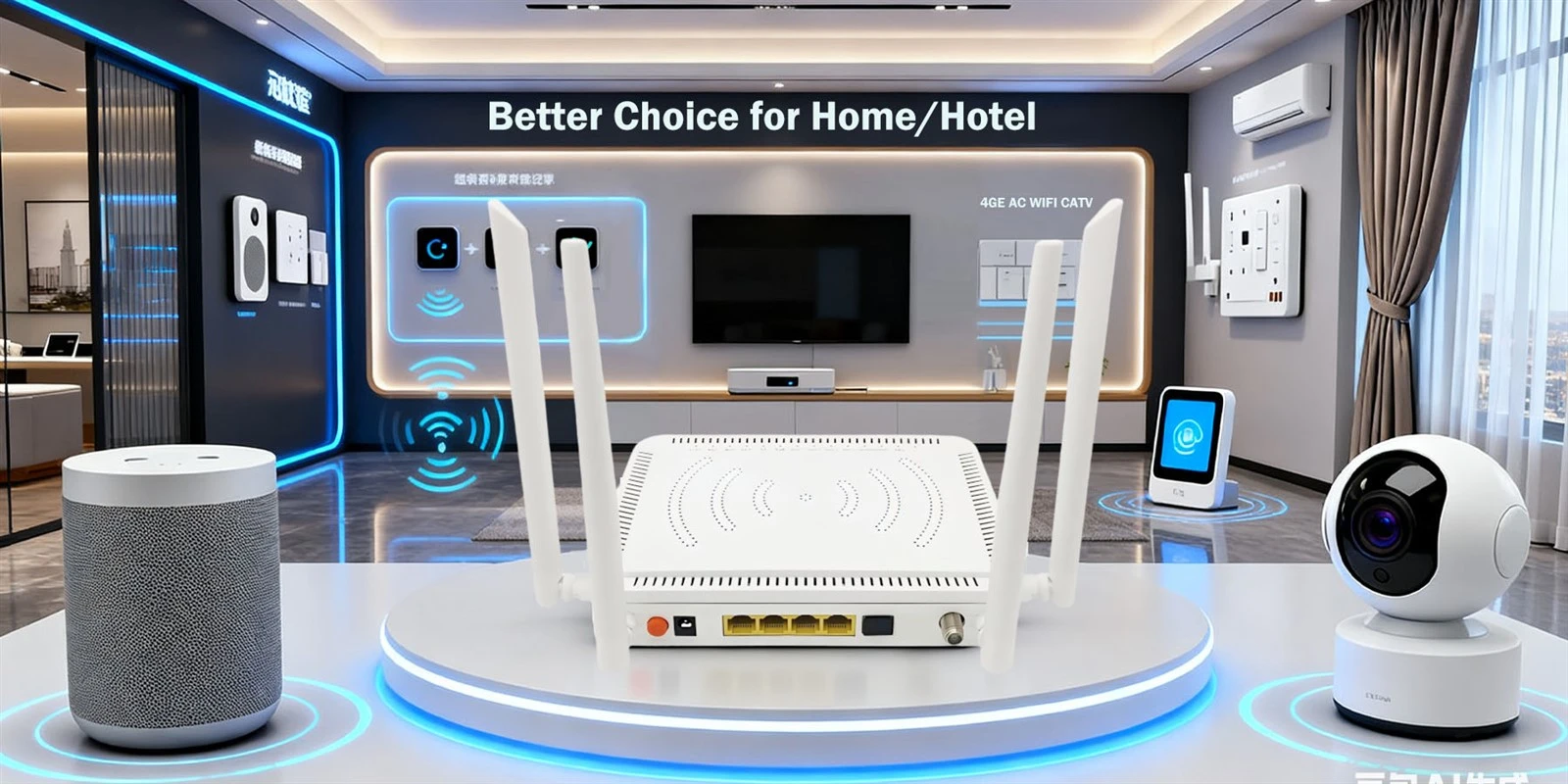 4GE AC WIFI CATV 4GE AC WIFI CATV