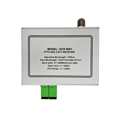 מקלט FTTH AGC CATV