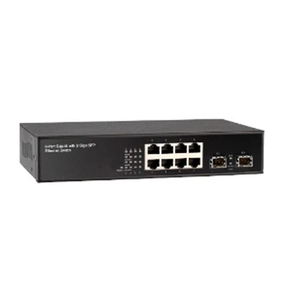 8-Port 10/100/1000M + 2-Port Gigabit SFPL2+ מתג מנוהל מלא